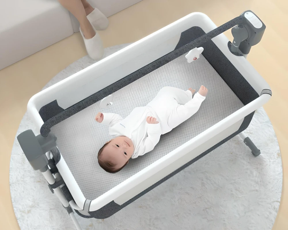 modern design rocking bassinet