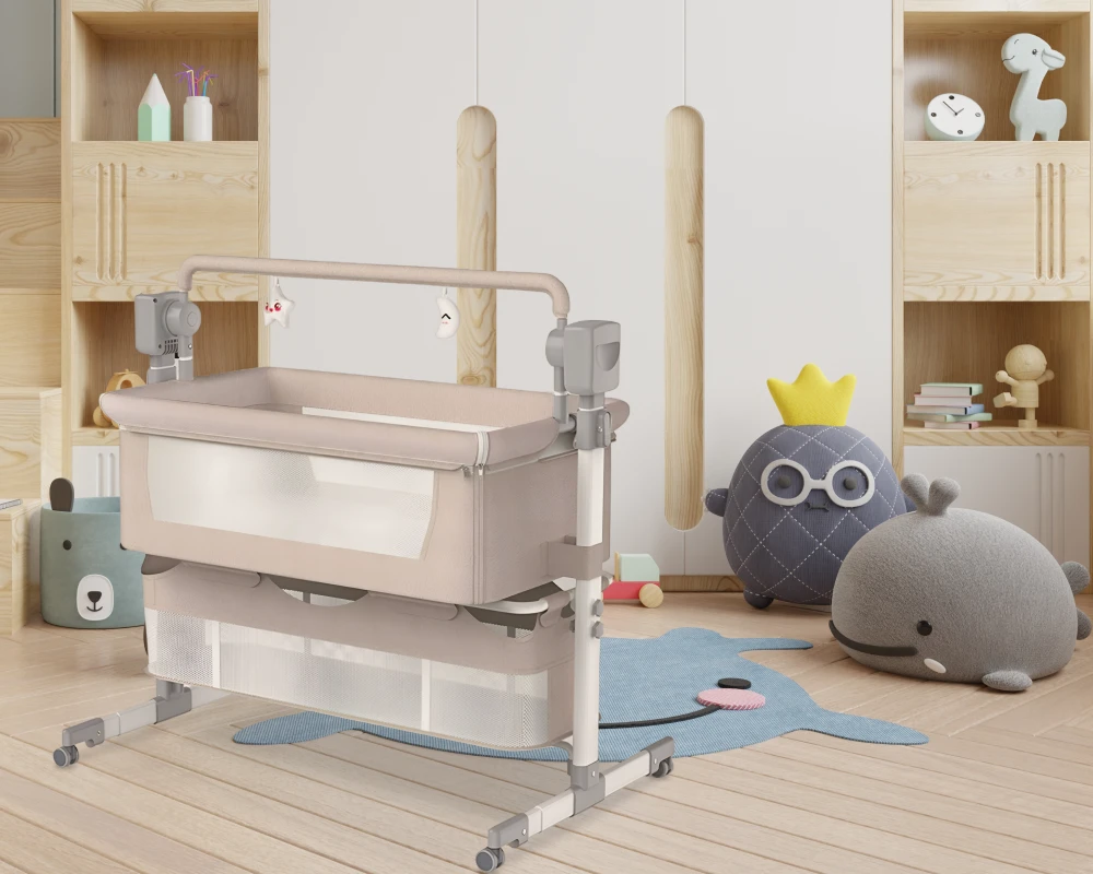 rocking bassinet with wheels